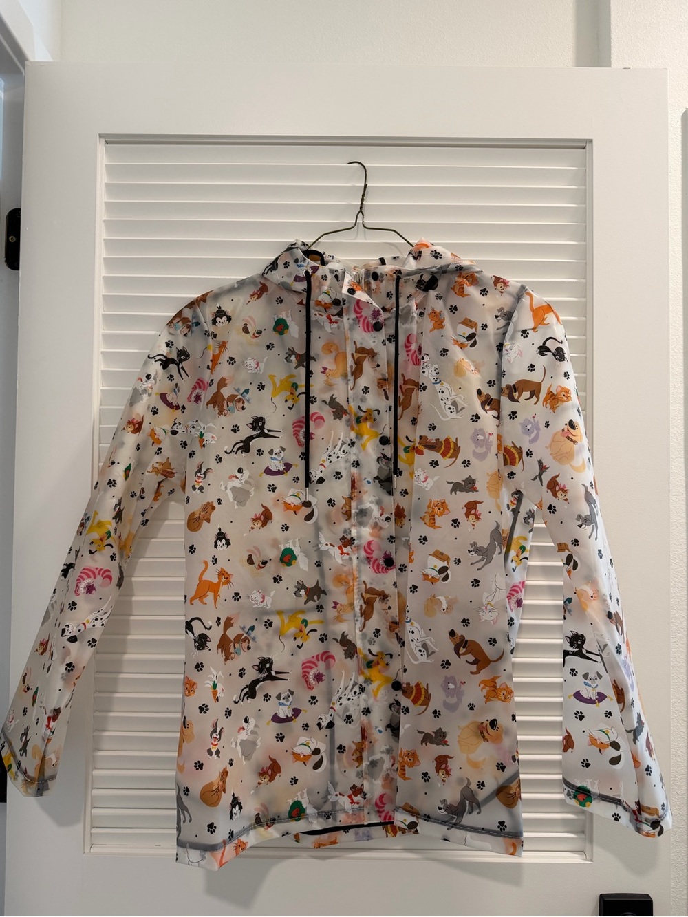 Disney Dogs & Cats rain jacket